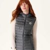 JOTT Light Sleeveless Down Jacket Anthracite Mali | Outerwear