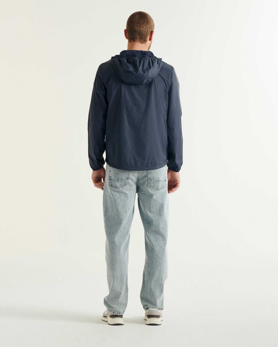 JOTT Derry Polar Fleece-Lined Waterproof Jacket Navy | Outerwear