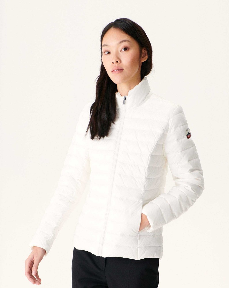 JOTT Lightweight Down Jacket White Cha | Outerwear