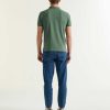 JOTT Celadon Green Marbella Organic Cotton Polo Shirt | Clothing