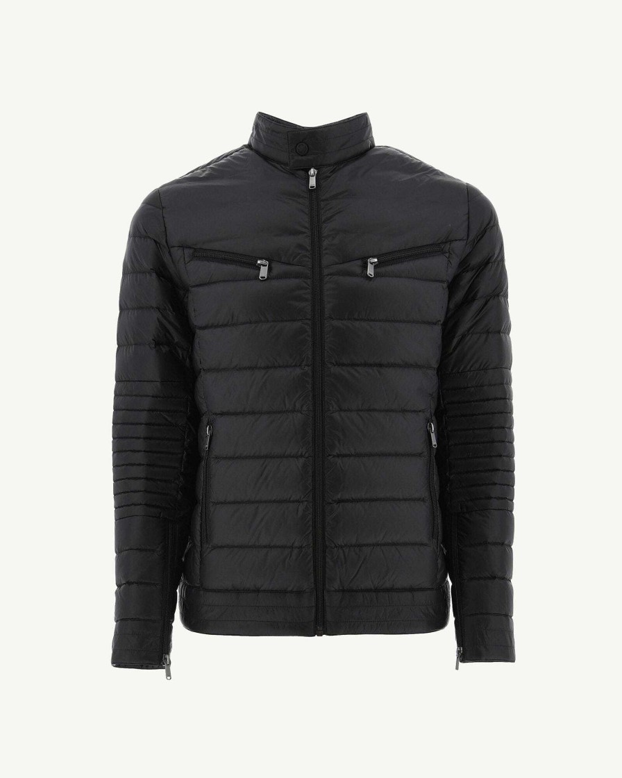 JOTT Black David Puffer Jacket | Outerwear