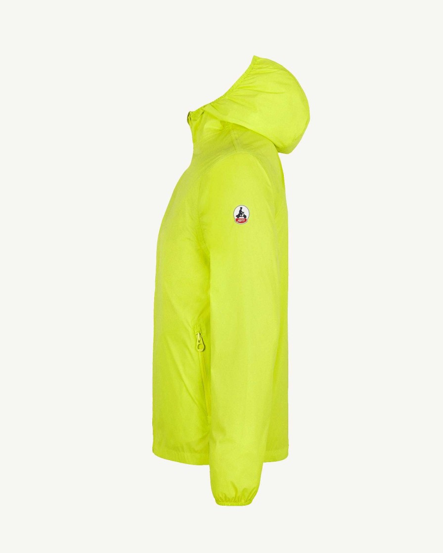 JOTT Derry Waterproof Packable Jacket Acid Green | Outerwear