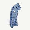 JOTT Blue Washed Carla Kid'S Lightweight Hooded Puffer Jacket | Outerwear