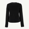 JOTT Black Almeria Lightweight Bi-Fabric Puffer Jacket | Outerwear
