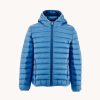 JOTT Light Denim Hugo Kid'S Lightweight Hooded Puffer Jacket | Outerwear