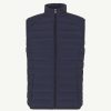 JOTT Navy Arafo Stretch Sleeveless Puffer Jacket | Outerwear