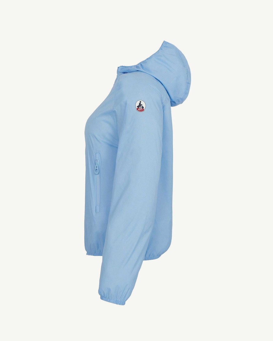 JOTT Feroe Packable Waterproof Jacket Heaven Blue | Outerwear