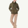 JOTT Lightweight Hooded Down Jacket Army Cloe | Outerwear