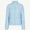 JOTT Heaven Blue Mat Lightweight Puffer Jacket | Outerwear