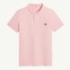 JOTT Peach Pink Organic Cotton Polo Shirt Marbella | Clothing