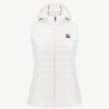 JOTT Light Sleeveless Down Jacket White Mali | Outerwear