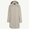 JOTT Corinthe Waterproof Jacket With Detachable Hood Beige | Outerwear