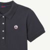 JOTT Navy Franca Organic Cotton Polo Shirt | Clothing