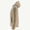 JOTT Army/Beige Reversible Hooded Puffer Jacket Bergen | Outerwear