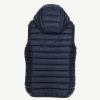 JOTT Navy Djam Kid'S Hooded Sleeveless Puffer Jacket | Outerwear
