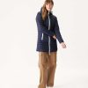 JOTT Reversible Light Down Jacket White/Navy Blue Moscou | Outerwear