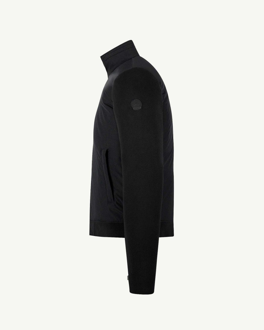 JOTT Black Bardenas Bi-Fabric Hooded Jacket | Outerwear