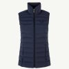 JOTT Navy Grenada Stretch Sleeveless Puffer Jacket | Outerwear