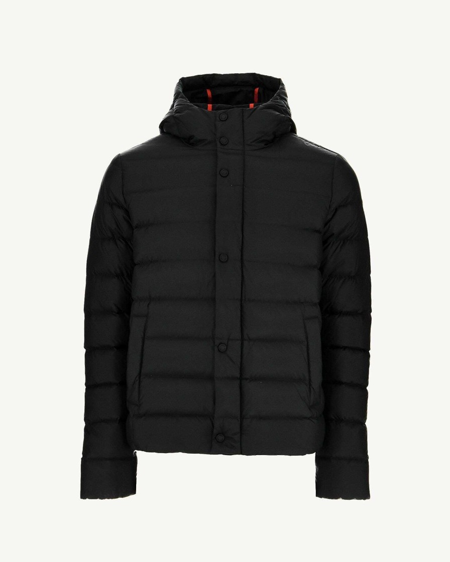 JOTT Black Jorge Hooded Puffer Jacket | Outerwear