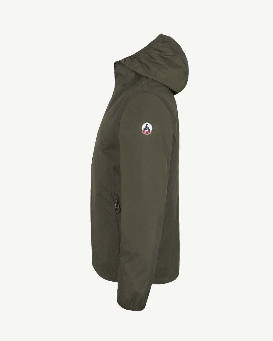 JOTT Derry Waterproof Packable Jacket Army | Outerwear