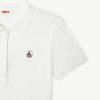 JOTT White Franca Organic Cotton Polo Shirt | Clothing