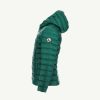JOTT Dark Green Carla Kid'S Lightweight Hooded Puffer Jacket | Outerwear