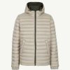 JOTT Army/Beige Bergen 2.0 Reversible Hooded Puffer Jacket | Outerwear