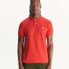 JOTT Fire Red Marbella Organic Cotton Polo Shirt | Clothing