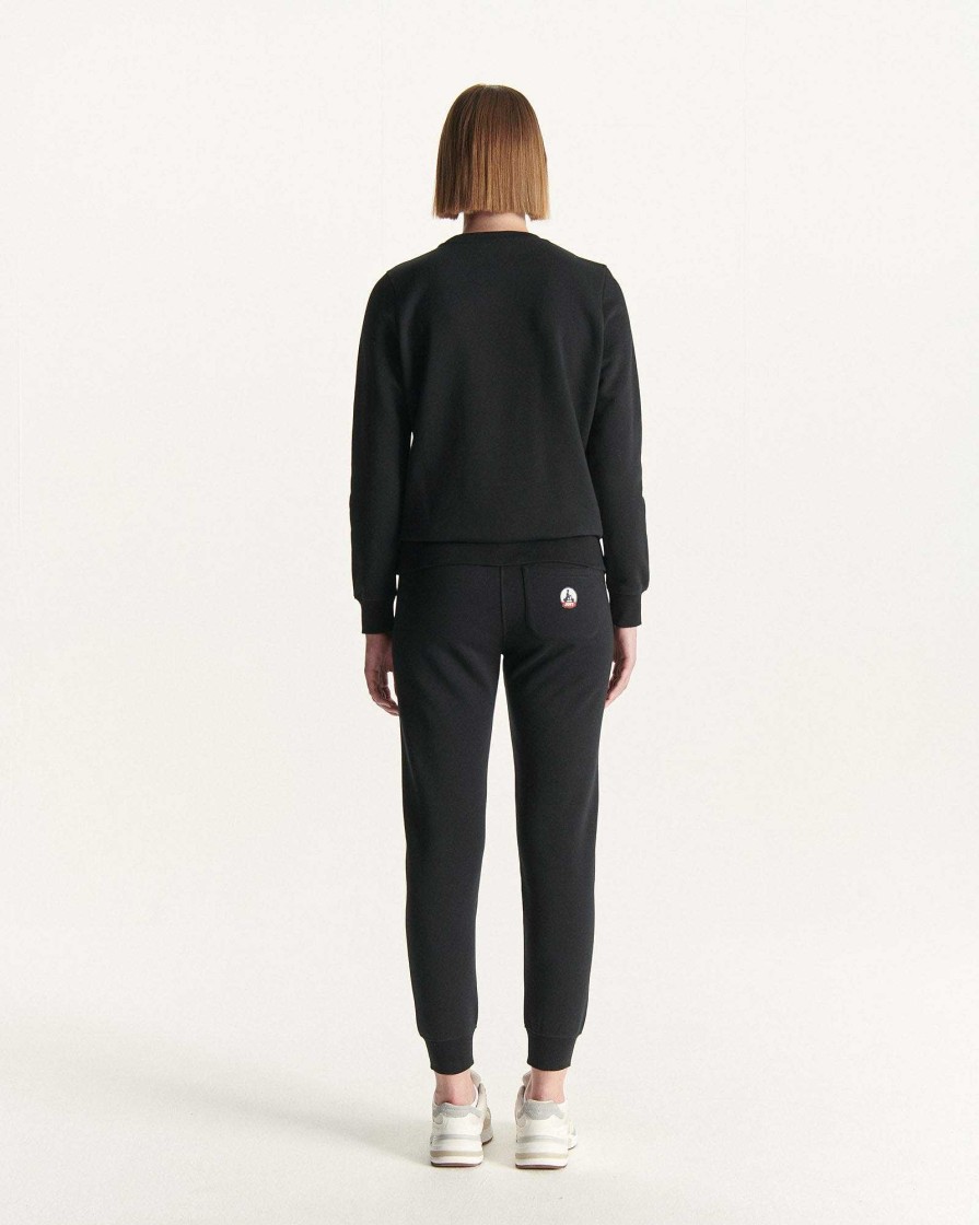 JOTT Black Elvas Organic Cotton Sweatshirt | Clothing