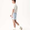 JOTT Stripe Soft Blue/White Deauville Swim Shorts | Clothing