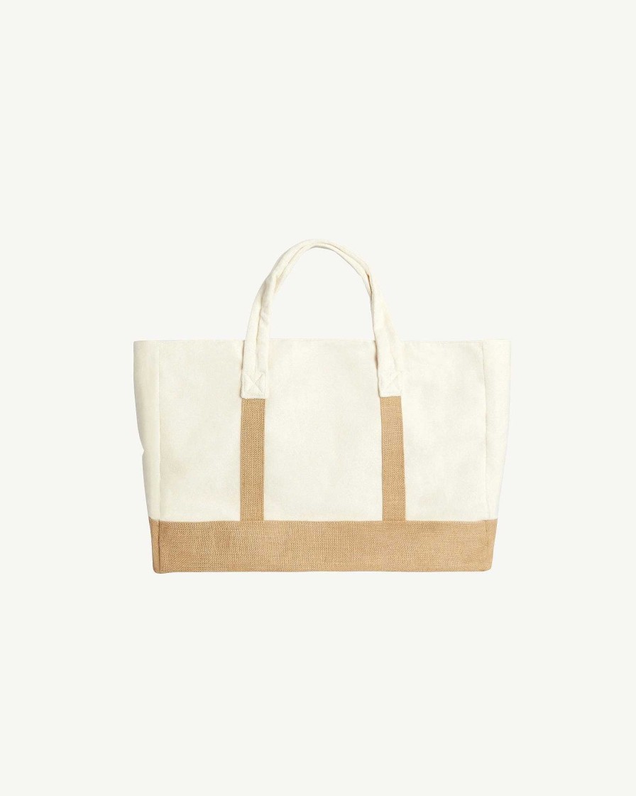JOTT Shell Bi-Material Beach Tote Bag Clay | Bags