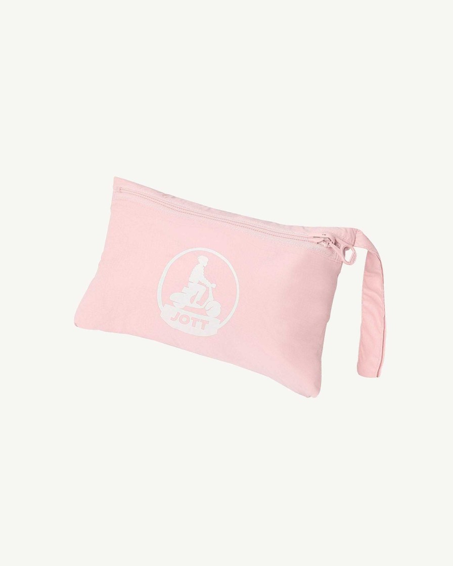 JOTT Feroe Packable Waterproof Jacket Peach Pink | Outerwear