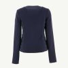 JOTT Navy Almeria Lightweight Bi-Fabric Puffer Jacket | Outerwear