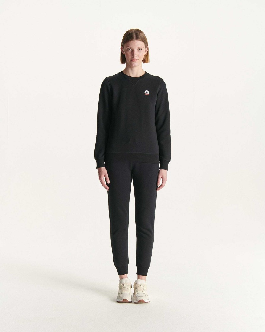 JOTT Black Elvas Organic Cotton Sweatshirt | Clothing