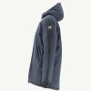 JOTT Navy Amsterdam Long Reversible Hooded Puffer Jacket | Outerwear