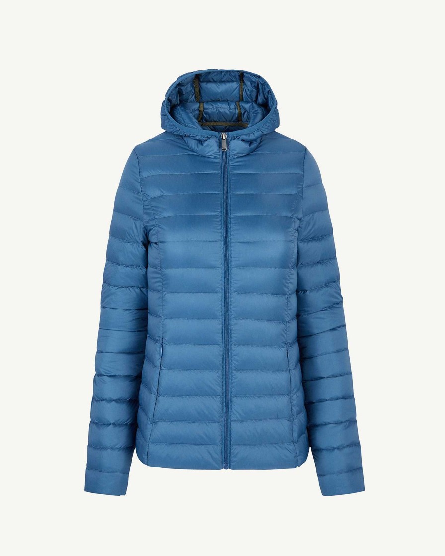 JOTT Blue Jean Cloe Lightweight Hooded Puffer Jacket | Outerwear
