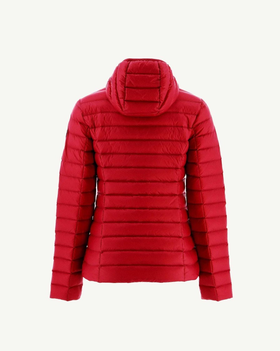 JOTT Lightweight Hooded Down Jacket Red Cloe | Outerwear