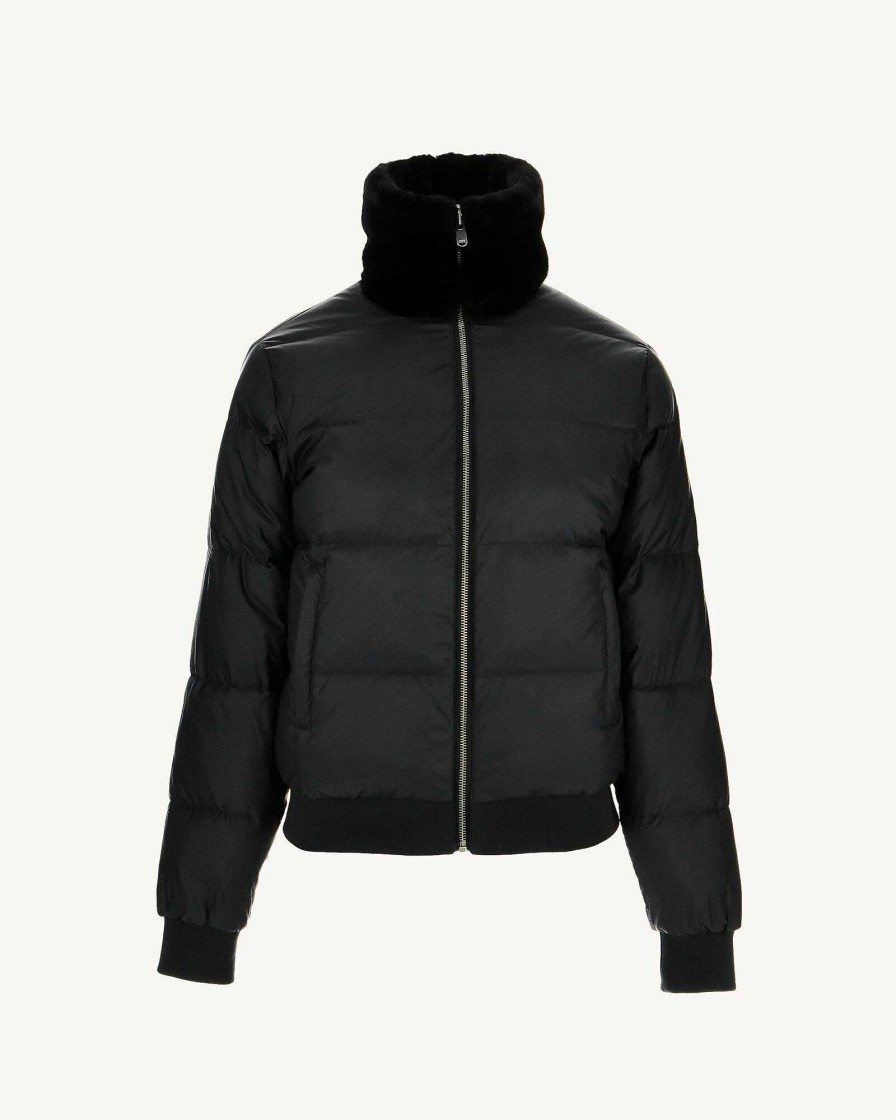 JOTT Black Gala Grand Froid Reversible Puffer Jacket | Outerwear