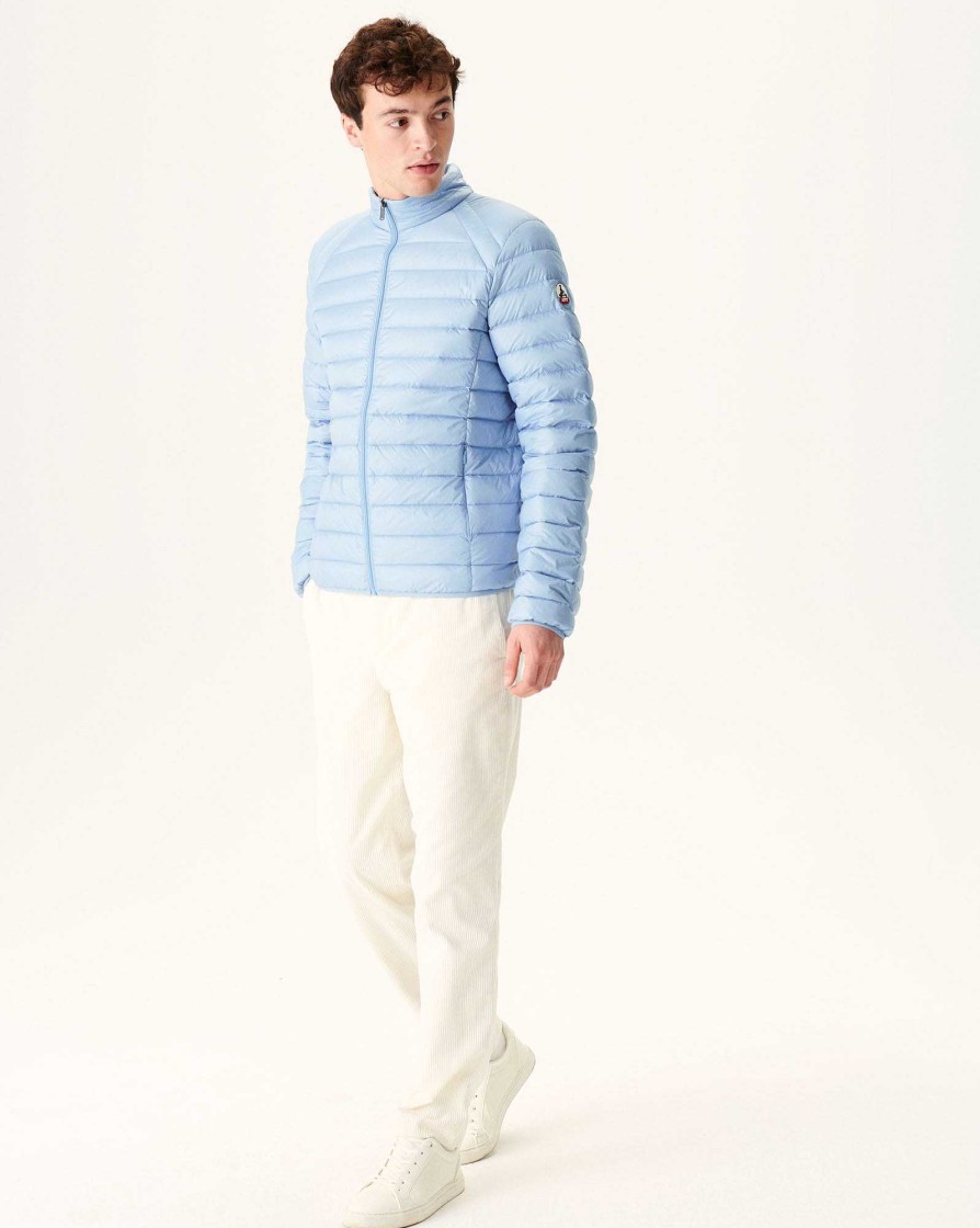 JOTT Soft Blue Lightweight Down Jacket Mat | Outerwear