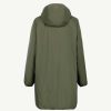 JOTT Glendale Polar Fleece-Lined Long Waterproof Jacket Army | Outerwear