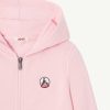 JOTT Peach Pink Tijuana Kid'S Organic Cotton Hooded Sweatshirt | Clothing