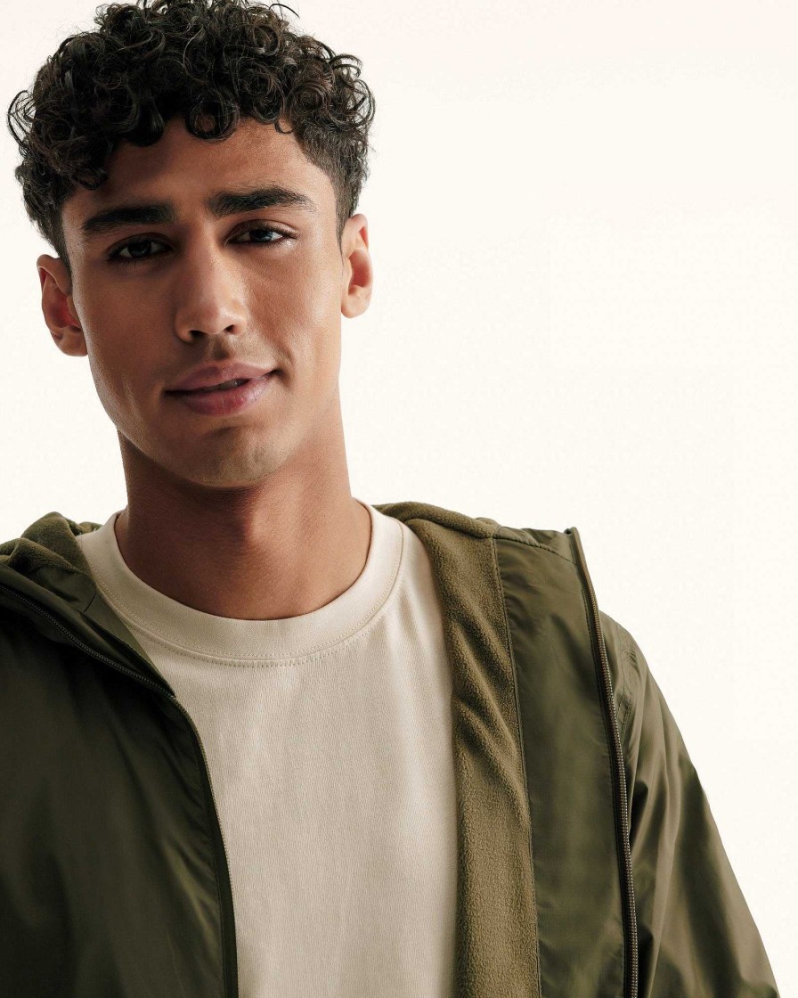 JOTT Oban Polar Fleece-Lined Long Waterproof Jacket Army | Outerwear