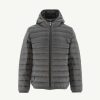 JOTT Anthracite Hooded Down Jacket Hugo | Outerwear