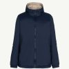 JOTT Chicago 2.0 Ultralight Reversible Hooded Winter Jacket Navy/Beige | Outerwear