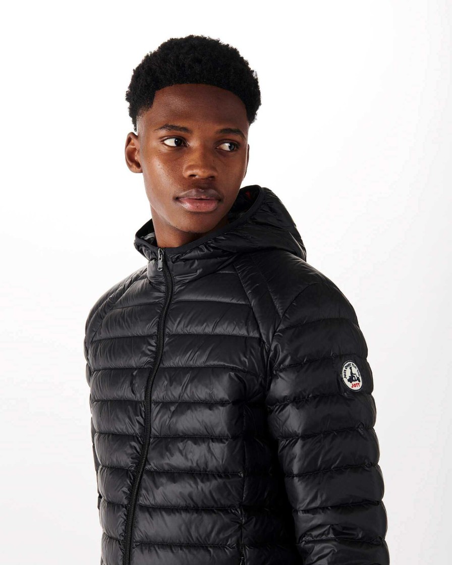 JOTT Black Lightweight Down Jacket Nico | Outerwear
