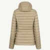JOTT Lightweight Hooded Down Jacket Beige Cloe | Outerwear