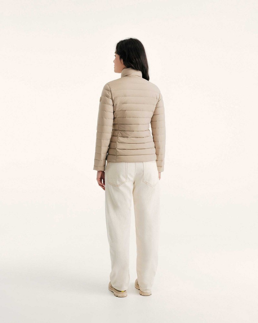 JOTT Maia Light Stretch Winter Jacket Beige | Outerwear