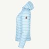 JOTT Heaven Blue Cloe Lightweight Hooded Puffer Jacket | Outerwear