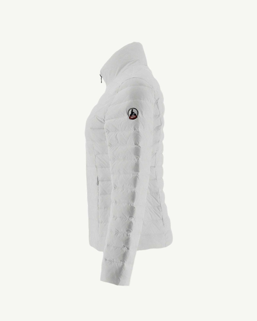 JOTT Lightweight Down Jacket White Cha | Outerwear