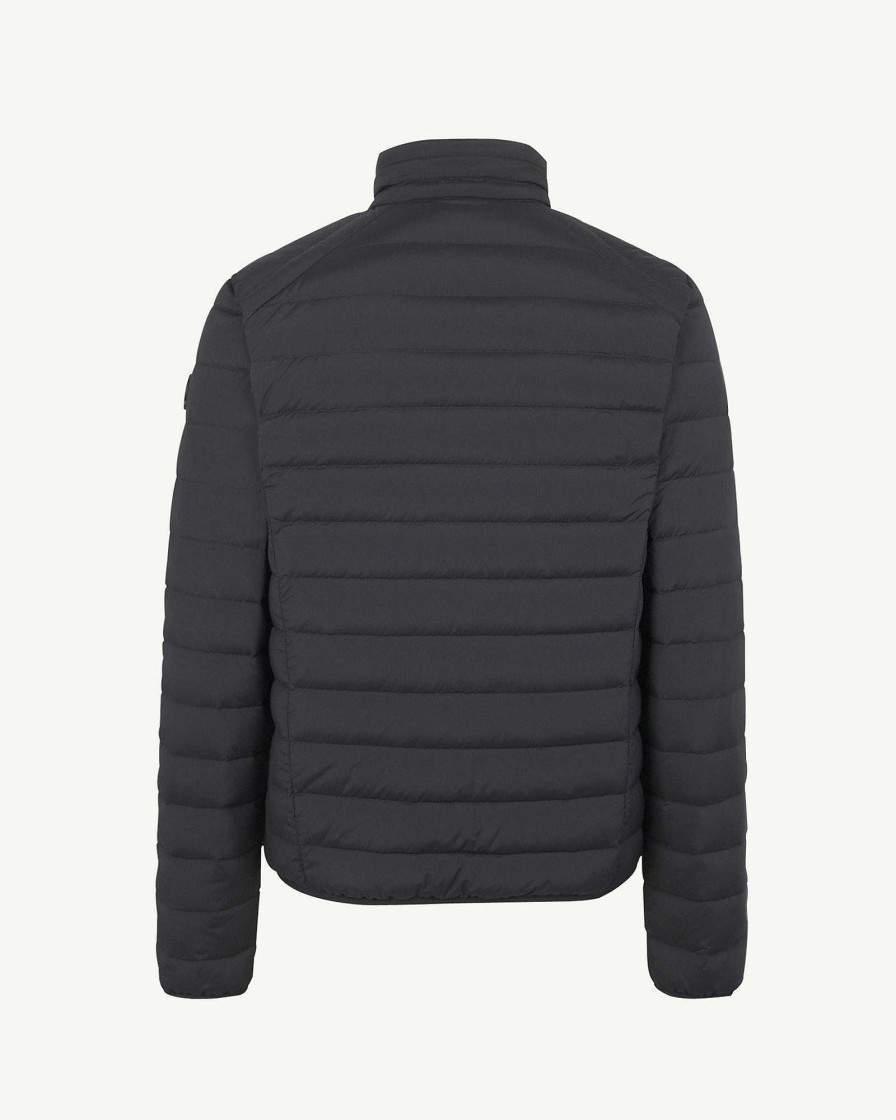 JOTT Black Aragon Lightweight Stretch Puffer Jacket | Outerwear